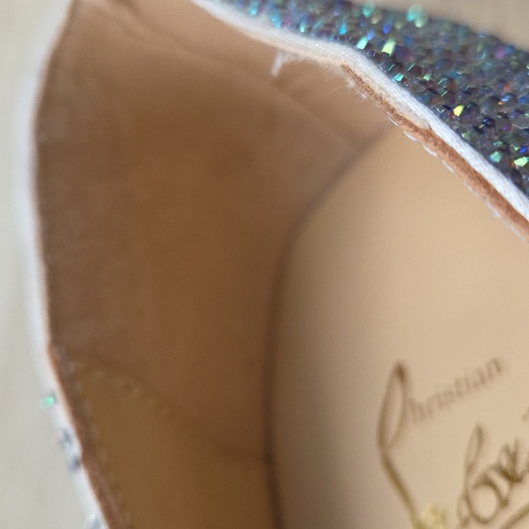 Crystal Covered Platform Stilettos - Picture 12 of 13